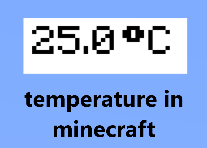 Temperature mod MCreator